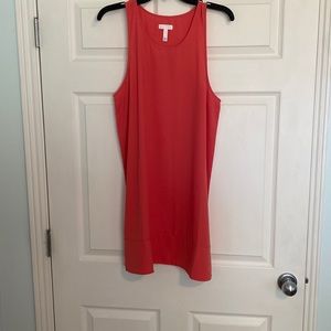 Leith shift dress, hot pink!